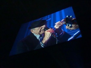 Leonard Cohen World Tour, Helsinki 10.8.2010
